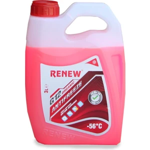 G12 Organik Kırmızı Antifriz -56C 3 Litre ( Üretim Yılı : 2022 )