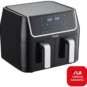 M40 Maxifry Dokunmatik Ekran (5+5) 10Lt Çift Hazneli Airfryer Yağsız Fritöz 1800W