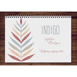 Express Planner A4 Haftalık Planlayıcı Indigo