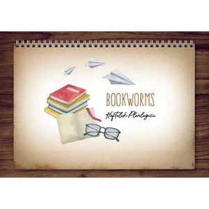 Express Planner A4 Haftalık Planlayıcı Bookworms