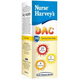 Nurse Harvey's Nurse Harveys Dac Multi Vitamin Damla Portakal Aromalı 30ml
