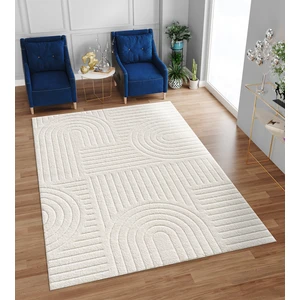 Venucci Home & Living Quincey Bukleli Yumuşak Peluş Post Shaggy Krem Çocuk Odası Oturma Odası Salon Mutfak Halısı