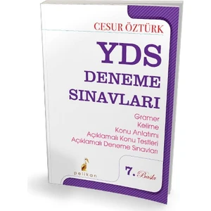 Pelikan Tıp Teknik Yayıncılık - Cesur Öztürk 2019 YDS Deneme Sınavları