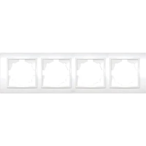 Zena Beyaz 4lü Çerçeve Elbi