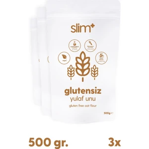 3 Paket 500g Glutensiz Yulaf Unu