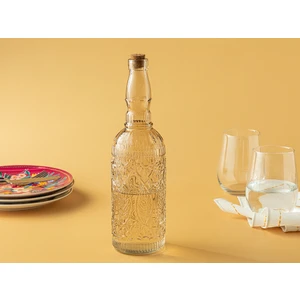 English Home Alpins Cam Şişe 720 ml Kahve