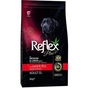 Reflex 3 kg Kuzulu & Pirinçli Yetişkin Köpek Maması 3 kg Reflex Plus