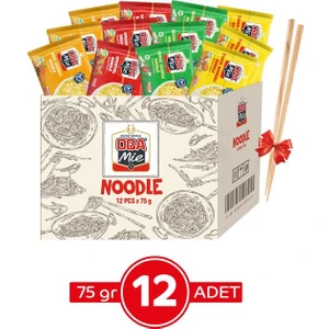Mie Karma Çeşnili Noodle 12'li