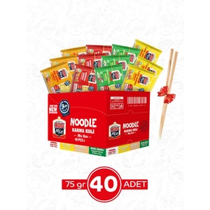 Mie Karma Çeşnili Noodle 40'lı