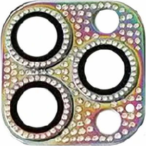 Apple iPhone 11 Pro Max Full Taşlı Kamera Lens Koruyucu Çerçeveli Koruyucu Cl-08