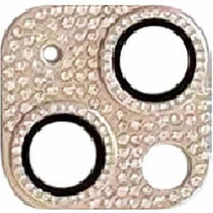 Apple iPhone 13 Mini Full Taşlı Kamera Lens Koruyucu Çerçeveli Koruyucu Cl-08