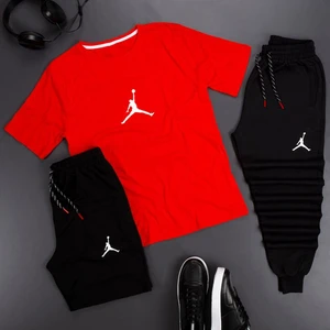 3'lü Unisex Spor Eşofman Takımı Kombini