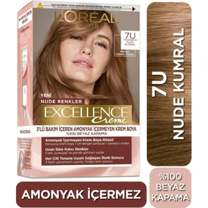 L'Oréal Paris L’oréal Paris  Saç Boyası & Excellence Nude Renkler Colors No: 7u Nude Kumral