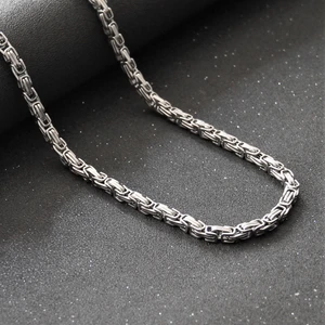 JZ231560 Kral Zinciri Erkek 316L Çelik Kolye