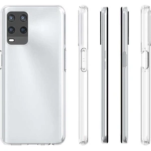 Fitcase Oppo A54 Kılıf Kamera Korumalı Silikon Şeffaf Arka Kapak