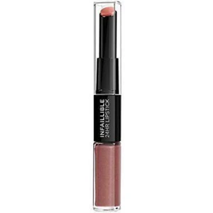 L'Oréal Paris Infaillible 2-Step 24 Saat Kalıcı Likit Ruj & Balm - 312 Incessant Russet