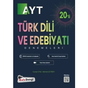 Kafa Dengi Yayınları AYT Türk Dili ve Edebiyatı 20' Li Branş Denemesi