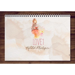 Express Planner A4 Haftalık Planlayıcı Girl Child Love 1