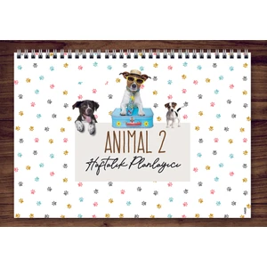 Express Planner A4 Haftalık Planlayıcı Dogs Animal 2
