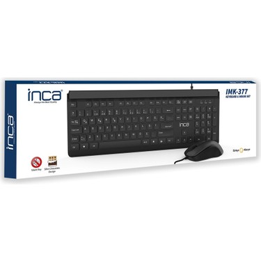 Inca IMK-377 Wired Slim Chocolate Dizayn Q Kablolu Klavye Fiyatı