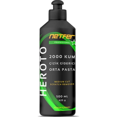 Netfer 3'lü İnce Orta Pasta Cila Set - 3x500 mL Fiyatı