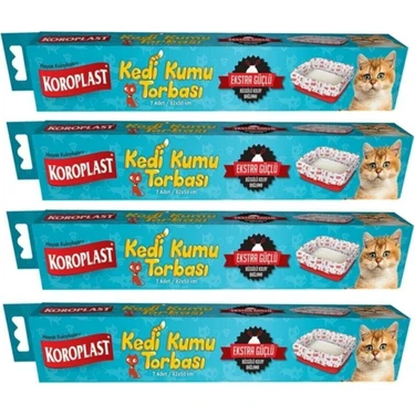 Koroplast Kedi Kumu Torbası 7 Li x 4