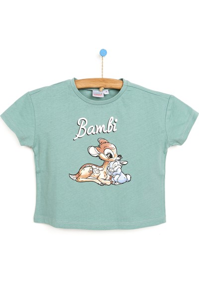 Bimbo Maceraya Devam Bambi Kız Bebek Lisanslı Tshirt