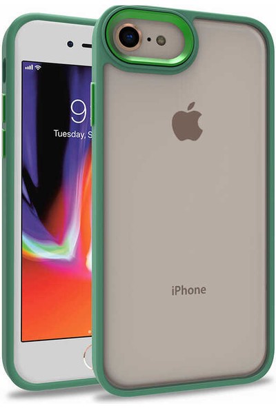 Valiente iPhone Se 2022 Colorful Design Case Kılıf