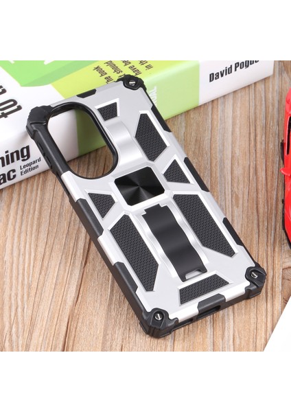 Motorola Edge 30 Pro Gümüş Için Tpu + Pc Manyetik Kılıf (Yurt Dışından) fiyatları