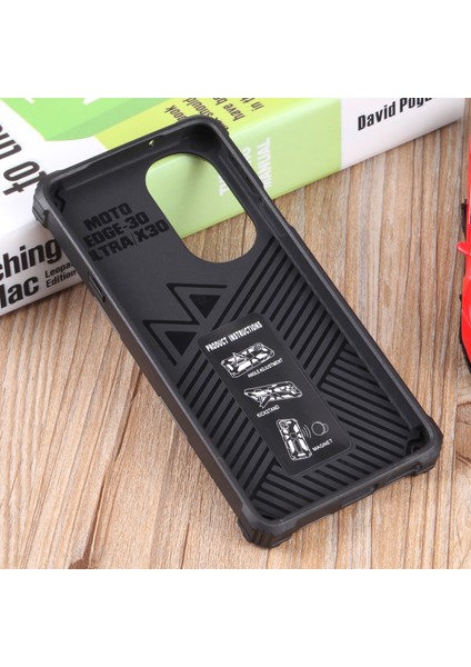 Motorola Edge 30 Pro Mint Green Için Kamuflaj Zırhı Tpu + Pc Kılıfı (Yurt Dışından) modelleri