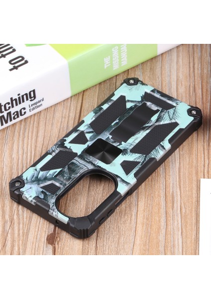 Motorola Edge 30 Pro Mint Green Için Kamuflaj Zırhı Tpu + Pc Kılıfı (Yurt Dışından) fırsatları