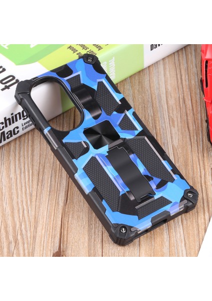 Motorola Edge 30 Pro Koyu Mavi Için Kamuflaj Zırhı Tpu + Pc Kılıfı (Yurt Dışından) fiyatları