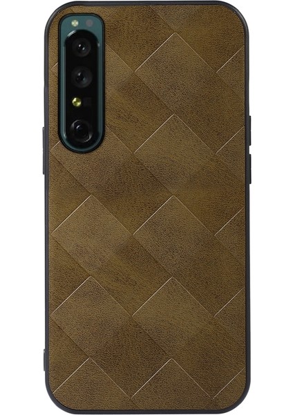 Sony Xperia Için Pu Phone Kılıfı 1 Iv Yeşil (Yurt Dışından)