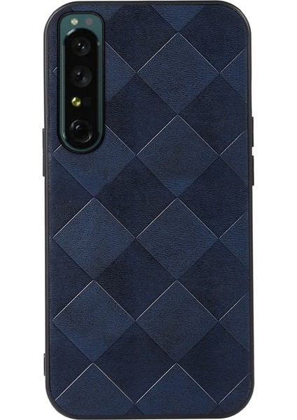 Sony Xperia Için Pu Phone Kılıfı 1 Iv Mavi (Yurt Dışından)
