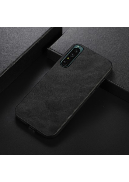 Sony Xperia Için Pu Phone Kılıfı 1 Iv Siyah (Yurt Dışından) fiyatları