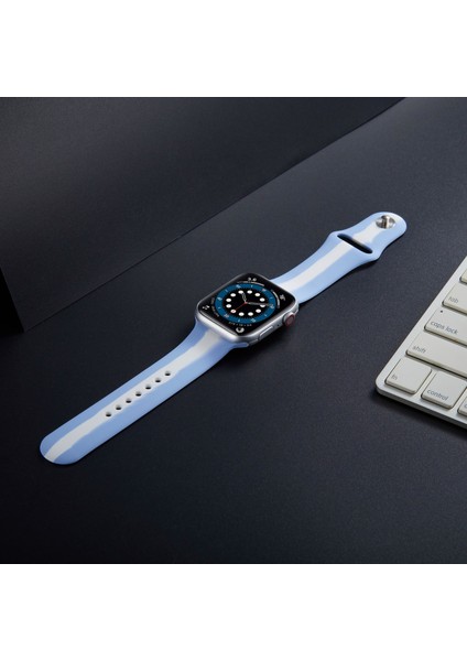 Apple Watch S 7 45MM / 6 & Se & 44MM / 3 & 2 & 1 42MM Leylak (Yurt Dışından) modelleri