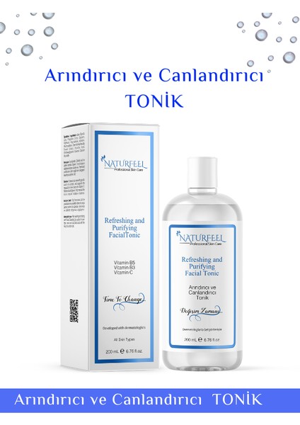 Arındırıcı ve Canlandırıcı Tonik 200 ml