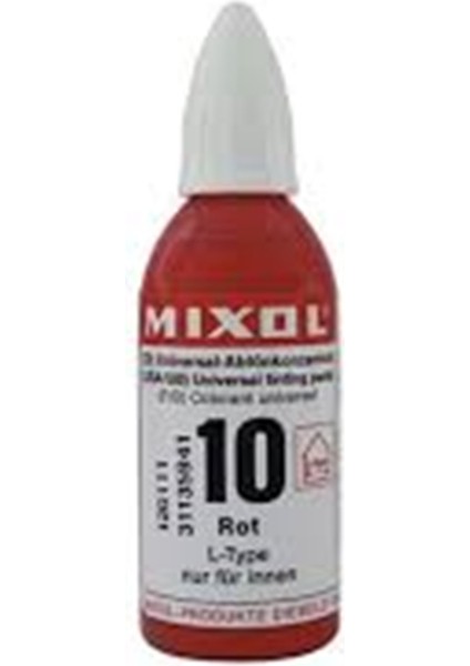 Mixol Renk Pastası 20ML Kırmızı