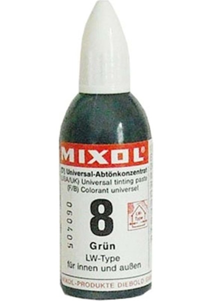 Mixol Renk Pastası 20ML Yeşil