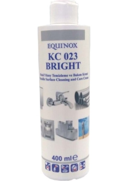 Bright Metal Yüzey Temizleme ve Bakım Kremi 400 ml