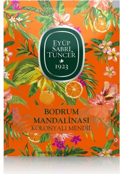 Bodrum Mandalinası Kolonyalı Mendil 30'lu (Büyük Boy)