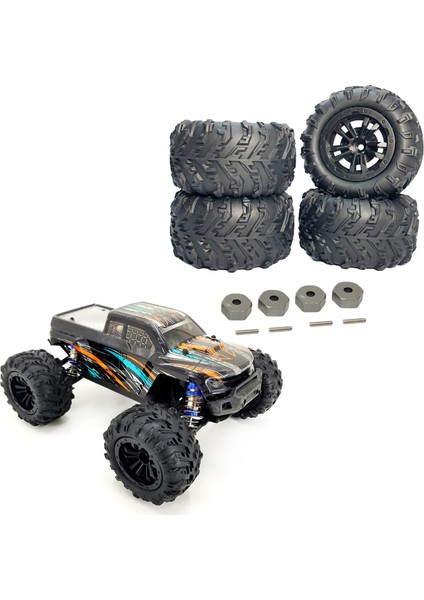 4 Adet Rc Kar Lastikleri Değiştirme Wltoys Için Tekerlek Lastikleri 144002 Dıy Accs Lastikleri Pimler (Yurt Dışından)