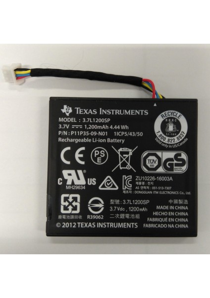 Texas Ins. N2BT/BKT/A Kablolu Şarj Edilebilir Batarya