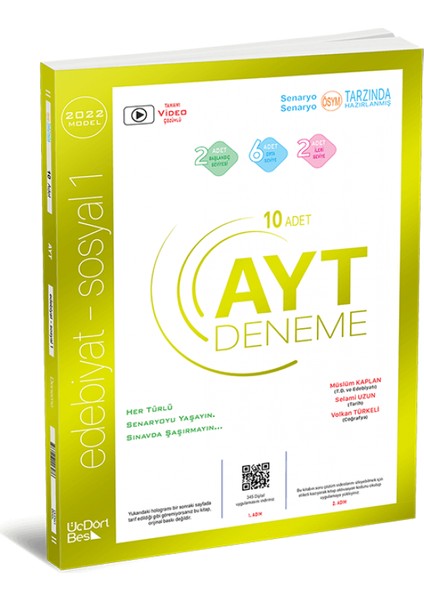 AYT 10’lu Edebiyat – Sosyal 1 Deneme