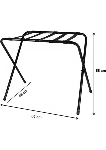 Metal Valizlik Valiz Sehpası Bavulluk 5 Adet