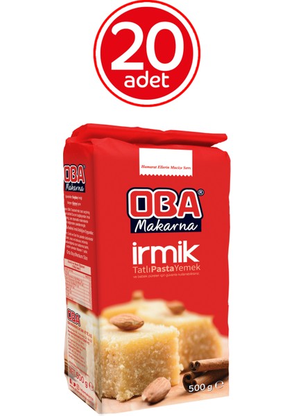 İrmik 500 gr 20'li