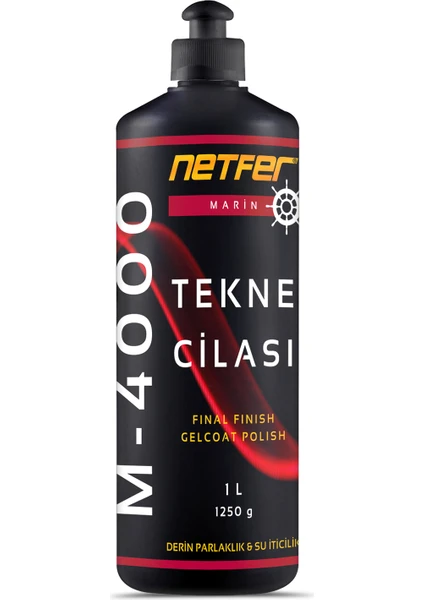 M-4000 Marin Tekne Cilası - 1 L