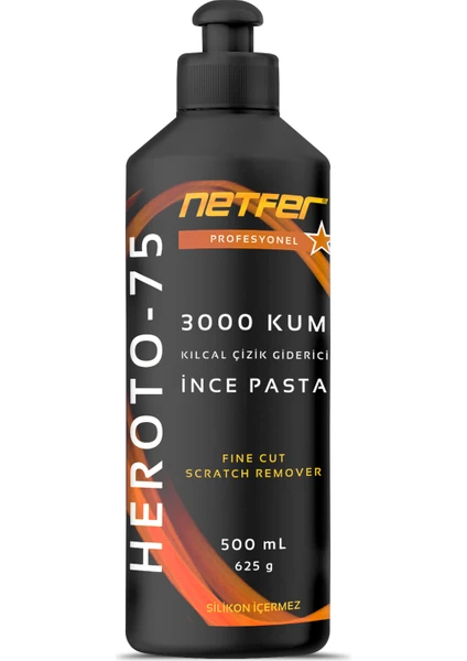 Heroto-75 Kılcal Çizik Giderici İnce Pasta - 500 mL