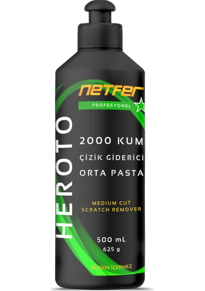 Heroto Orta Çizik Giderici Pasta - 500 mL