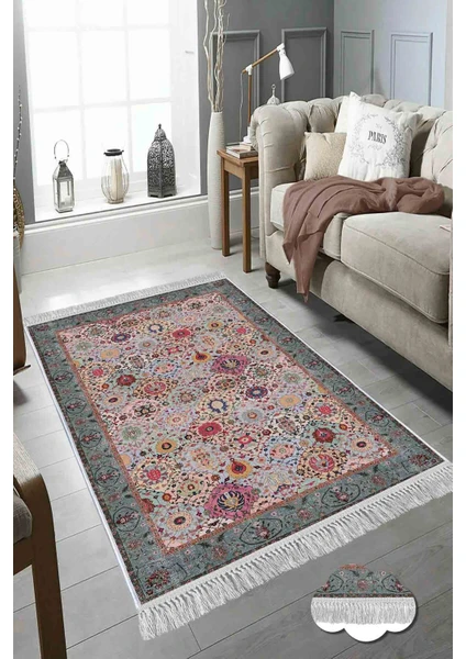 Şönil Dokuma Kilim Dekoratif Özel Tasarım Dokuma Taban Yıkanabilir Kilim